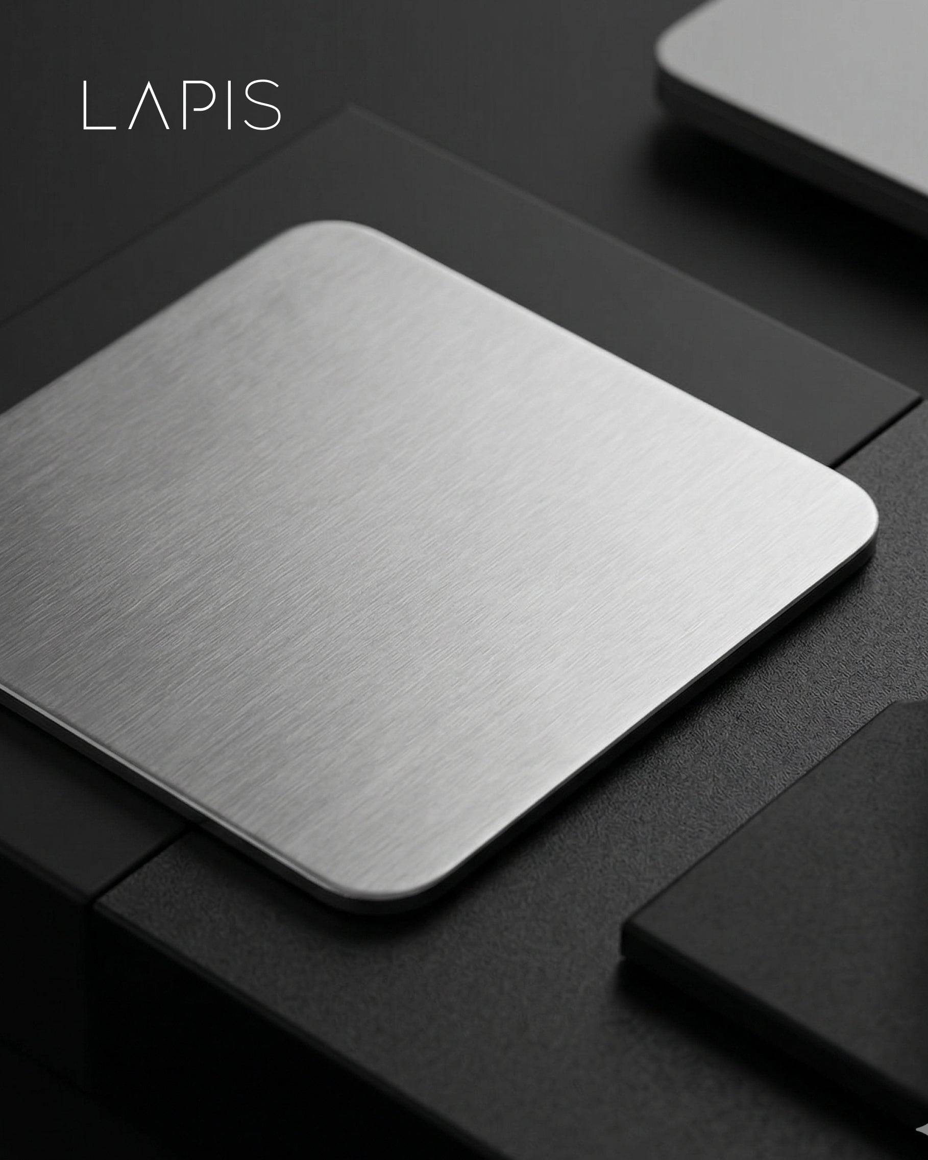 Stainless steel coasters TUTELARE