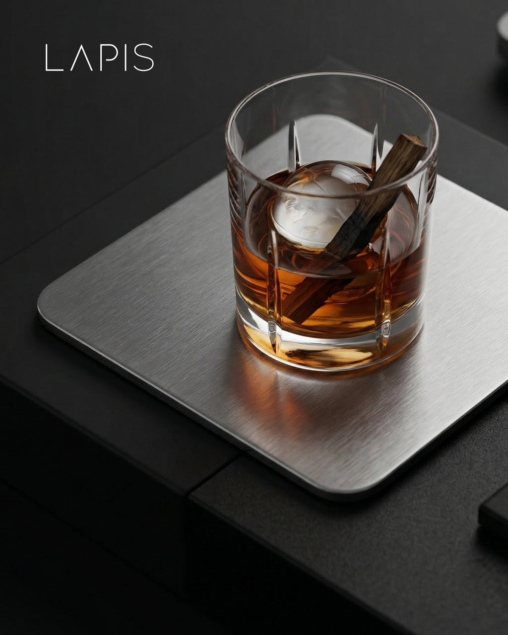 Stainless steel coasters TUTELARE