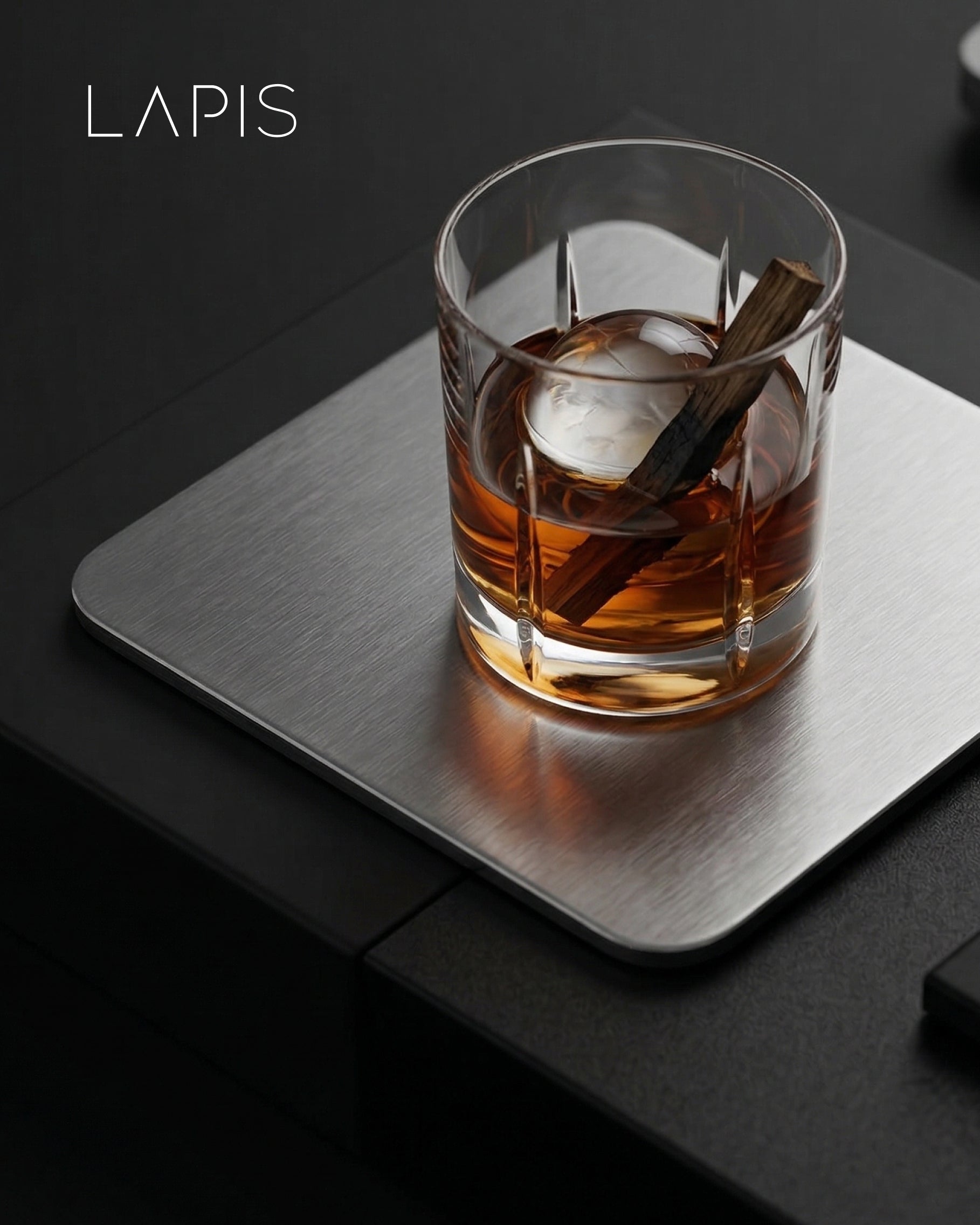 Stainless steel coasters TUTELARE