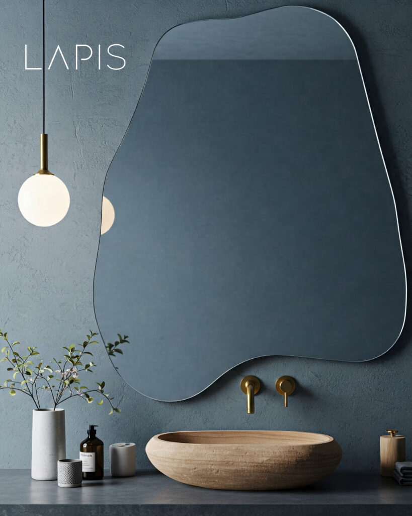 irregular designer mirror